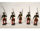 Lot 12 soldats plomb polychrome Gardes Républicains Français CBG Paris XXè