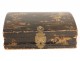 Box wig Louis XV lacquered wooden pagoda Chinese decor XVIII landscape