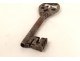 Clef old wrought iron ancient castle key eighteenth century