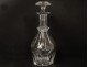 Crystal wine decanter cut France Baccarat Harcourt glass model twentieth