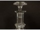 Crystal wine decanter cut France Baccarat Harcourt glass model twentieth