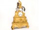 Ormolu clock Emperor Napoleon Empire XIXth capitulation of Ulm