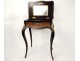 Boulle marquetry worker blackened wood Napoleon III gilt brass XIX