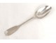 Cuillère argent massif Fermiers Généraux sterling silver spoon 66gr XVIIIè