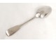 Cuillère argent massif Fermiers Généraux sterling silver spoon 66gr XVIIIè