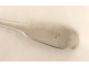 Cuillère argent massif Fermiers Généraux sterling silver spoon 66gr XVIIIè