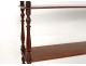 Napoleon III mahogany wall shelf nineteenth century