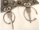 Fibulae Tizerzai n Taouka pectoral ornament silver ball Tagmout Morocco nineteenth