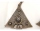 Fibulae Tizerzai n Taouka pectoral ornament silver ball Tagmout Morocco nineteenth