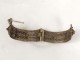 Bracelet charnière argent filigrané émaux Maroc Ygherm juif berbère XXème