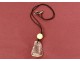 Superb rock crystal pendant jewelry China chinese crystal twentieth century