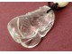 Superb rock crystal pendant jewelry China chinese crystal twentieth century