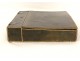 Moroccan leather travel Folder gilded iron Susse Paris stationer Empire XIX