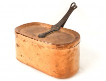 Daubière braisière en cuivre copper kitchen XIXème siècle