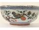 Porcelain bowl India Company eighteenth green butterfly parrot family