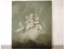 HST exceptional array cherubs putti cherubs eighteenth century painting