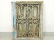 Moroccan wood window painted iron gate wrought Morocco Maghreb Atlas Deco XIXth