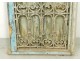 Moroccan wood window painted iron gate wrought Morocco Maghreb Atlas Deco XIXth