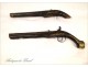 Pair of dueling pistols or officer, 18th