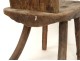 Rustic wooden stool stool french antique art Popular nineteenth century