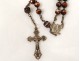 Rosary rosary silver metal cross Christ rosary beads nineteenth century