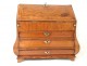 Beautiful little Scriban Dutch Masters eighteenth century walnut desk