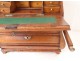 Beautiful little Scriban Dutch Masters eighteenth century walnut desk