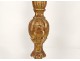 Grand Picnic candle carved gilt candlestick candlestick eighteenth shells