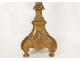 Grand Picnic candle carved gilt candlestick candlestick eighteenth shells