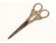 Silver grape scissors Empire Minerva angels palmettes NapIII 19th