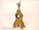 Watch stand gilt bronze Putti, Crowned C, Louis XV, 18th