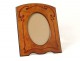 Cadre porte-photo noyer antique french frame Art Nouveau XIXème siècle