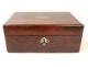 Rosewood jewelry box box box pearl french Napoleon III nineteenth