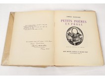 Livre Baudelaire Petits poèmes en prose Constant le Breton 1922 Jonquières