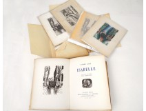 Livre Isabelle André Gide éditeur Henri Jonquières gravures 1924 Van Leyden