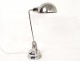 Lampe de bureau design Jumo 600 chrome french lamp XXème siècle