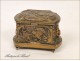 Jewel box gilt brass, Napoleon III, 19th