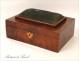 Sewing box Cuban mahogany, Restoration, 18th