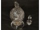 Carafe aiguière cristal taillé Saint-Louis France modèle Massenet XXème