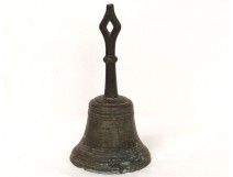 Cloche de messe airain bronze antique french bell XVIIème siècle