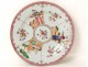 Porcelain dish India Company rose family eighteenth century characters