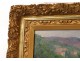 Superbe HST tableau paysage Provence mas Sud France painting XXème siècle