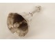 Silver bell table solid sterling silver antique french nineteenth century