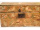 Marriage chest Norman polychrome 18th