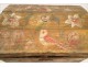 Marriage chest Norman polychrome 18th