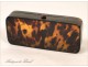 Tortoiseshell box decorated with a coat of arms 19th