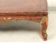 Chinese coffee table lacquered wood golden dragon phoenix bird eighteenth century