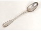 Silver spoon olives Paris Coq sterling silver spoon 123gr nineteenth