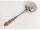 Cuillère à saupoudrer argent massif silver spoon Napoléon III 64gr XIXème