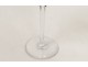 Crystal Rhine wine glass carved Baccarat France Genova chartreuse twentieth